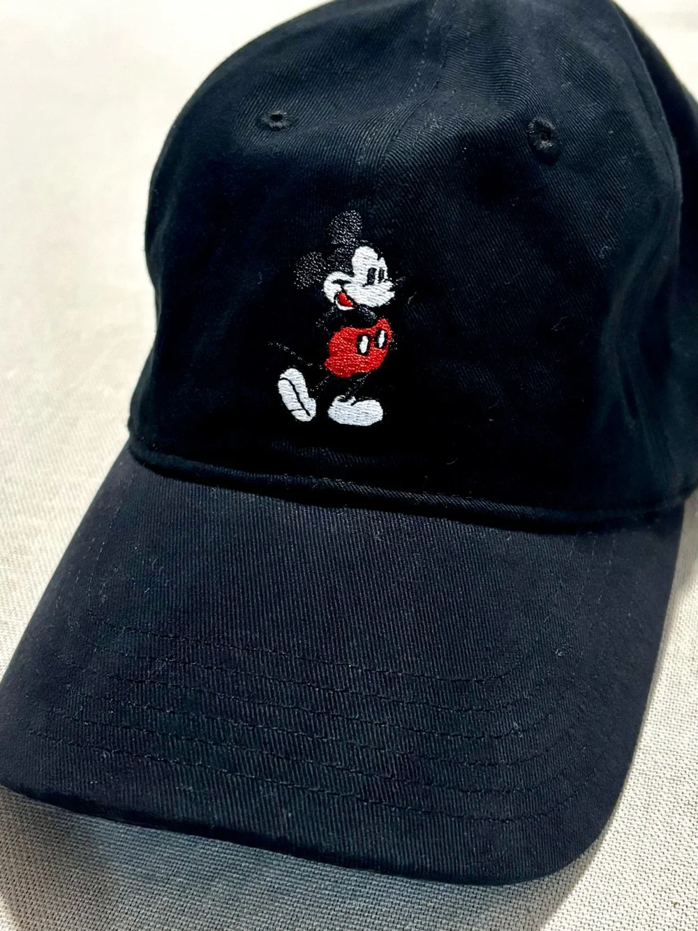 Disney Mickey Embroidered Baseball Hat